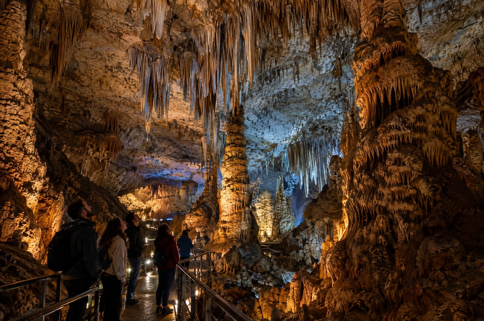 Inside Prometheus Cave near Kutaisi