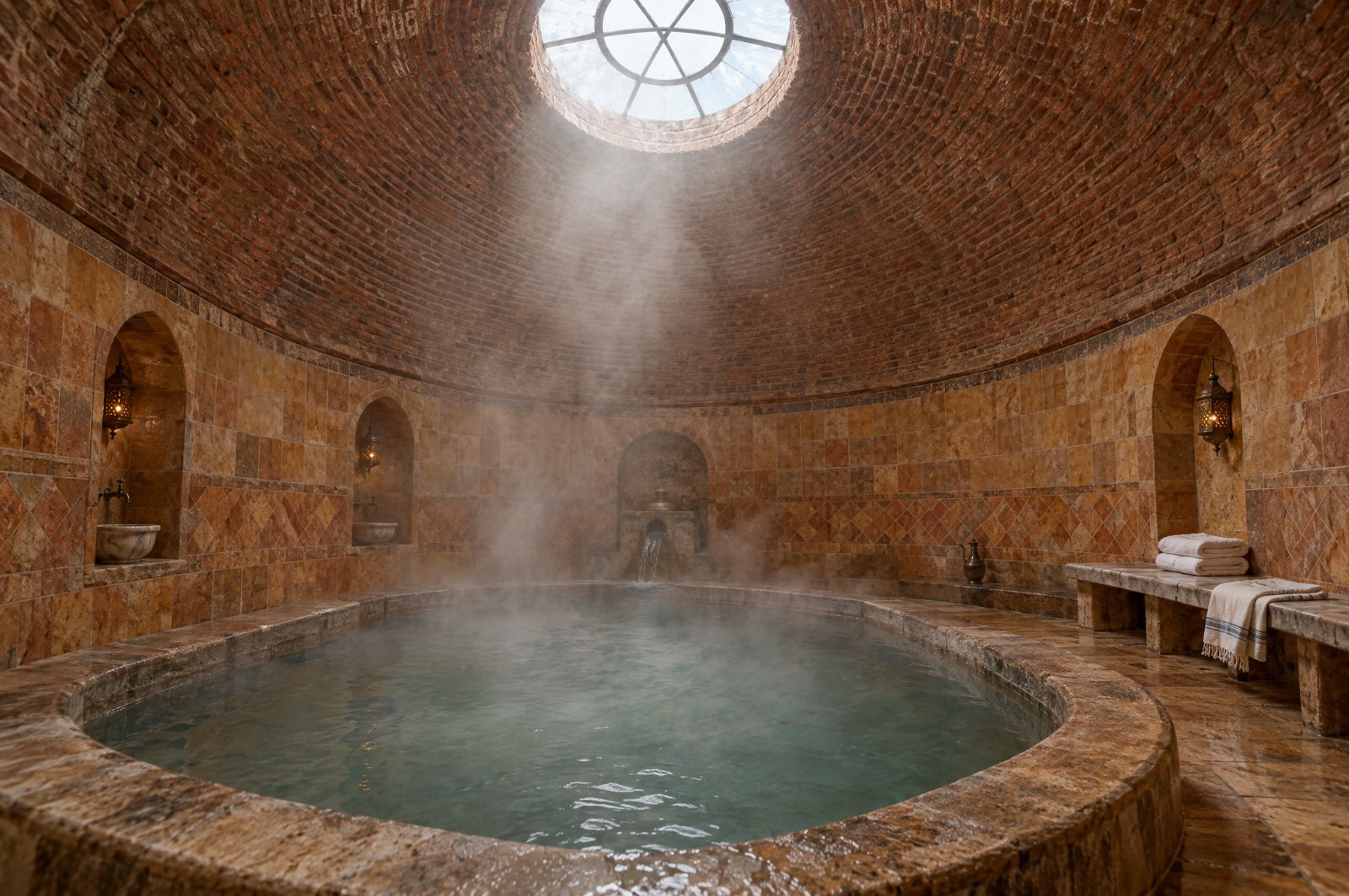 Private room in a Tbilisi sulphur bath
